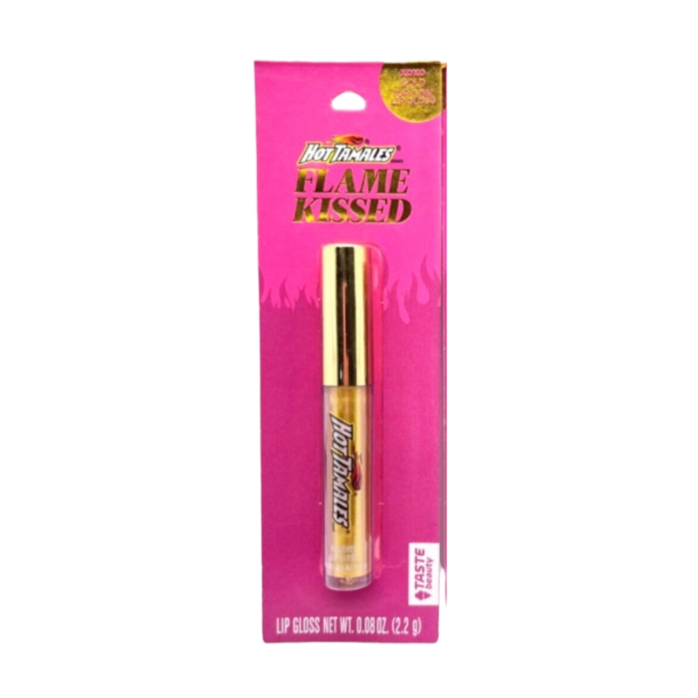 🌭♡Hot Tamales lip gloss - XOXO gold